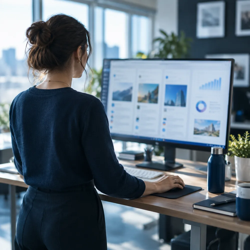 Reviewing a marketing approval queue